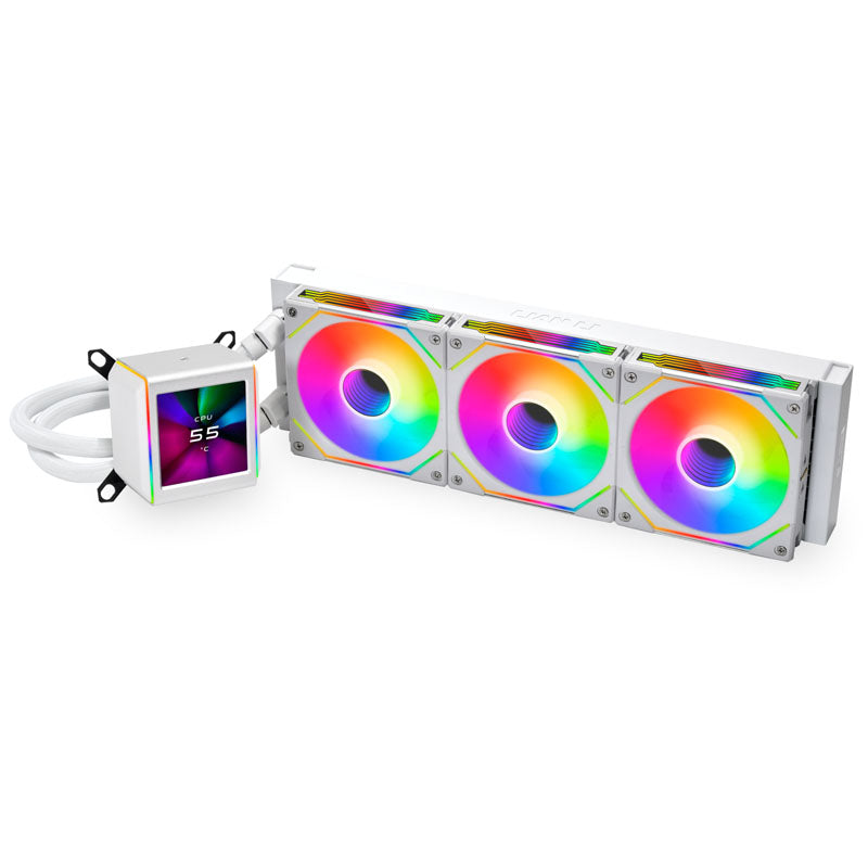 Lian Li GALAHAD II LCD 360 SL-INF AiO Wasserkühlung, ARGB - weiß