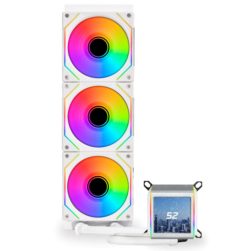 Lian Li GALAHAD II LCD 360 SL-INF AiO Wasserkühlung, ARGB - weiß