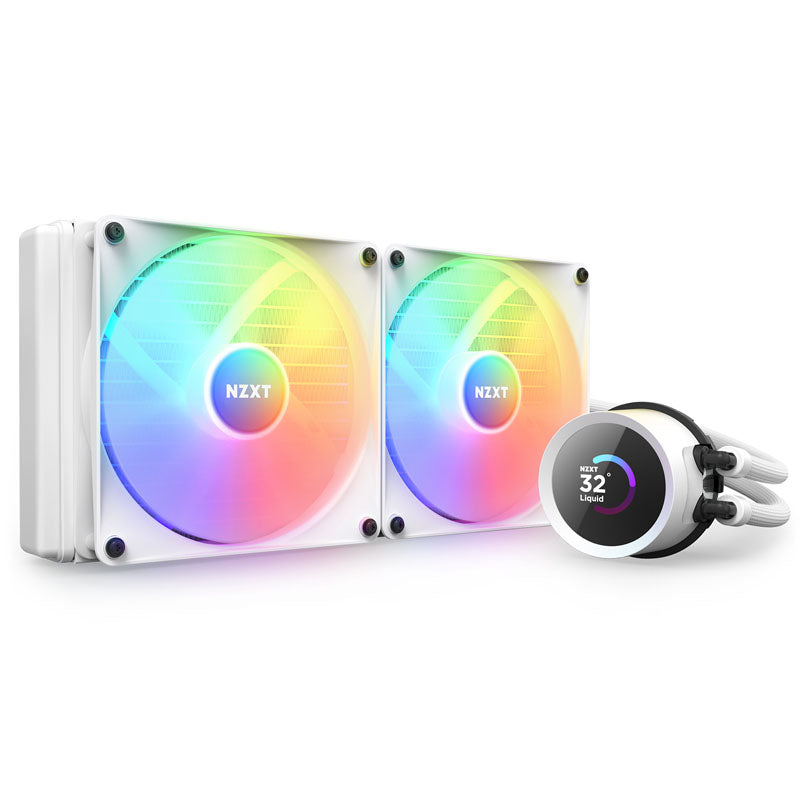 NZXT Kraken RGB AiO Wasserkühlung - 280mm, weiß