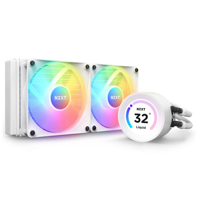 NZXT Kraken Elite RGB AiO Wasserkühlung - 240mm, weiß