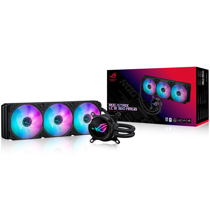 Asus ROG STRIX LC III Water 360mm ARGB 70.38 CFM Black