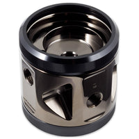 aqua computer ULTITOP DUAL D5 MIRROR Pumpendeckel für zwei D5 Pumpen - schwarz
