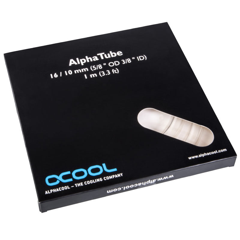 Alphacool AlphaTube Schlauch HF 16/10mm - Ultra Clear 1 m