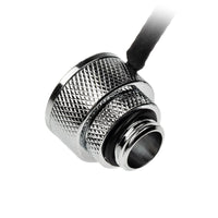 Alphacool Eiszapfen Temperatursensor G1/4 IG/IG mit AG Adapter - chrome