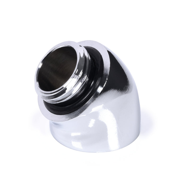 Alphacool 45 Grad G1/4 Zoll AG auf G1/4 Zoll IG, chrome