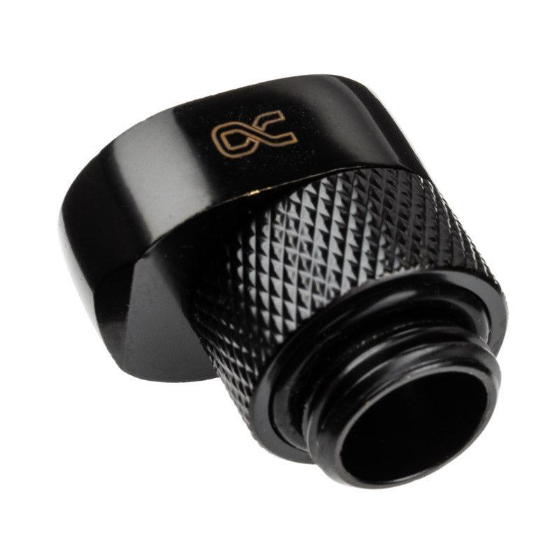 Alphacool Eiszapfen G1/4 Zoll Verlängerung Offset MF 8 - schwarz