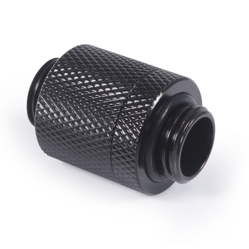 Alphacool ES D-Plug, 20mm, G1/4 AG auf G1/4 AG - Deep Black