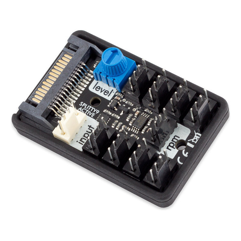 aqua computer SPLITTY9 ACTIVE - aktiver Splitter für bis zu 9 PWM-Lüfter
