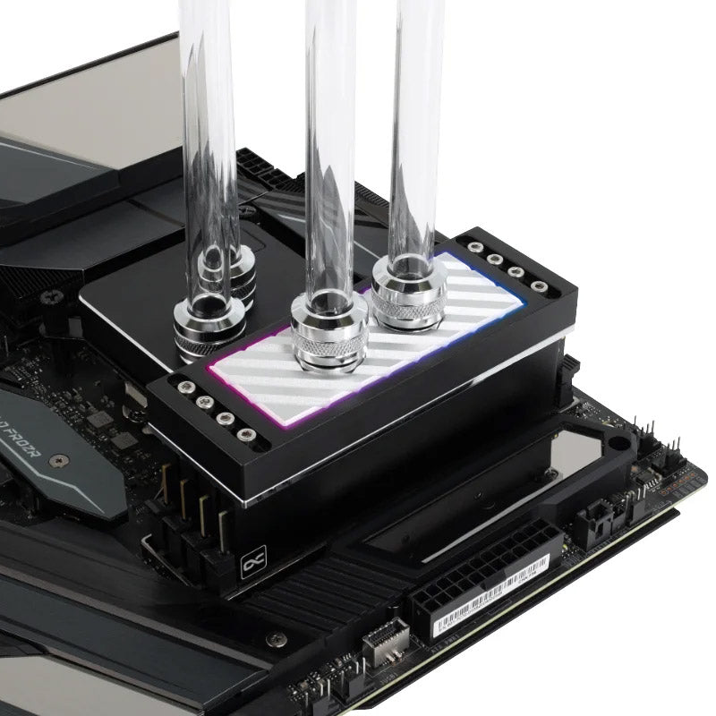 Alphacool Apex RAM X4 Water Cooler - silber