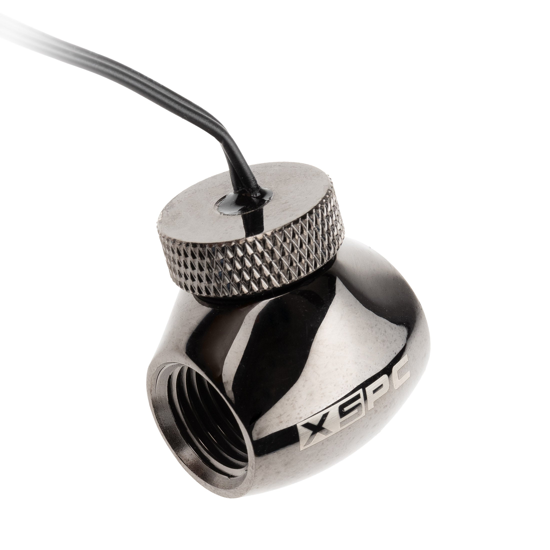 XSPC G1/4" Inline 10k Sensor - schwarzes Chrom