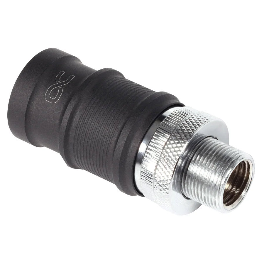 Alphacool ES Schnellverschluss, BLH1A Female, IG, mit Schottverschraubung