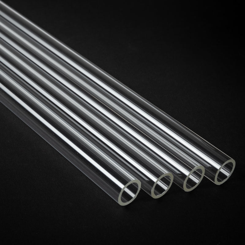 Alphacool Eisrohr 13/10mm Hard-Tube Acryl (PMMA) - klar, 80cm ( 4er-Set)