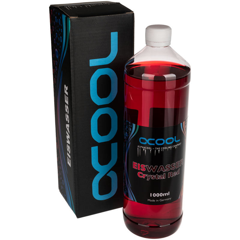 Alphacool Eiswasser Crystal Red, 1000ml Fertiggemisch - rot