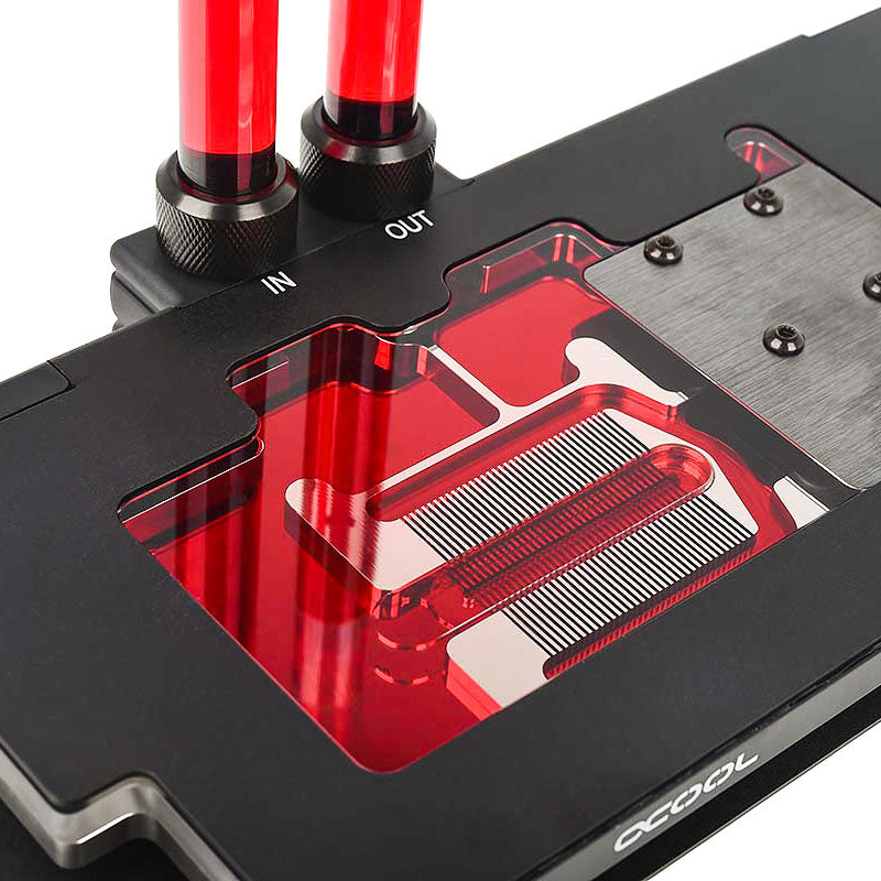 K Alphacool Eiswasser Crystal Red, 1000ml Fertiggemisch - rot