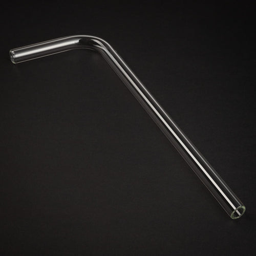 Alphacool HardTube 16/11mm Borosilikatglas 90 Grad Winkel 10/30cm klar