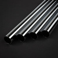 Bitspower Messing Hardtube 16mm AD, 220x300mm, 90 Grad - 4er-Pack, silber