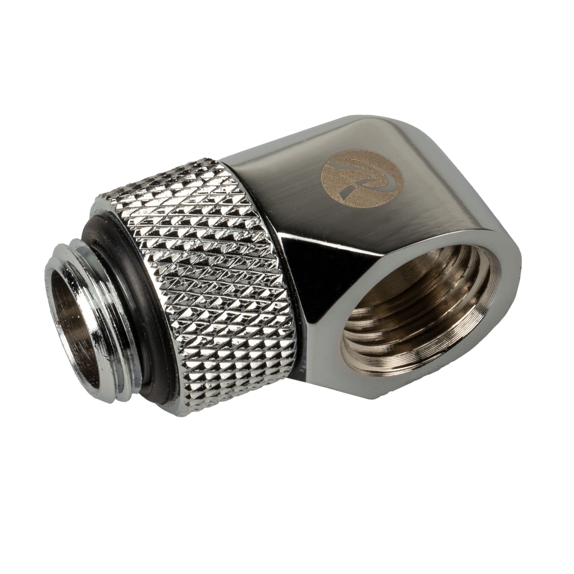 Raijintek Pelias D140906, 90 Grad Adapter - 6er-Pack, silber
