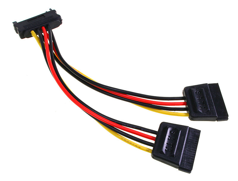 InLine SATA Strom-Y-Kabel SATA - 0,15m
