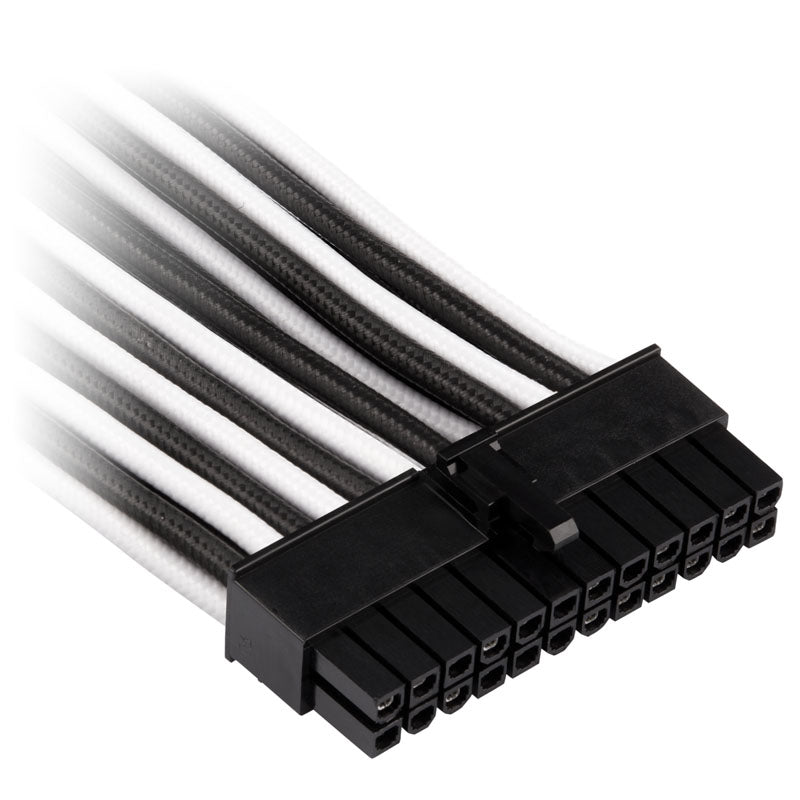 Corsair Premium Pro Sleeved Kabel-Set (Gen 4) - weiß/schwarz