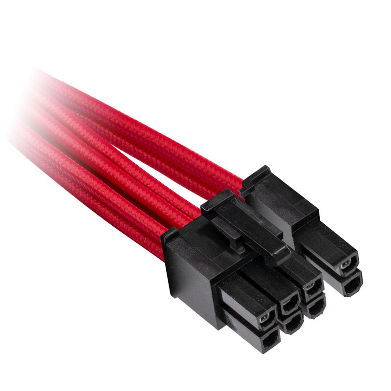 Corsair Premium Sleeved PCIe Dual-Kabel, Doppelpack (Gen 4) - rot