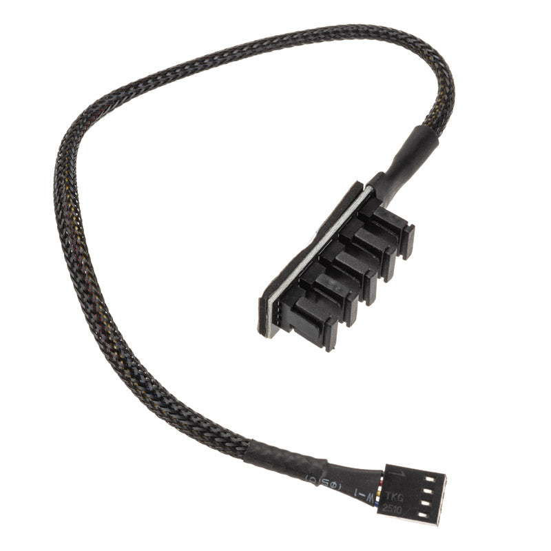 Akasa FLEXA FP5H PWM Splitter Hub - schwarz