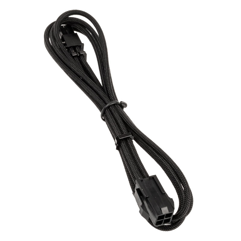 BitFenix Alchemy 4-Pin-ATX12V-Verlängerungskabel, 45 cm, sleeved - schwarz