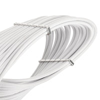 BitFenix Alchemy 4-Pin-ATX12V-Verlängerungskabel, 45 cm, sleeved -  weiß