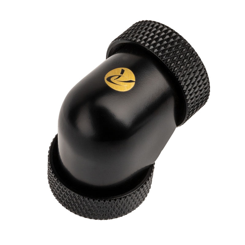 Raijintek Anschluss PELIAS D140906, 14mm, 90 Grad Adapter - 6er-Pack, schwarz