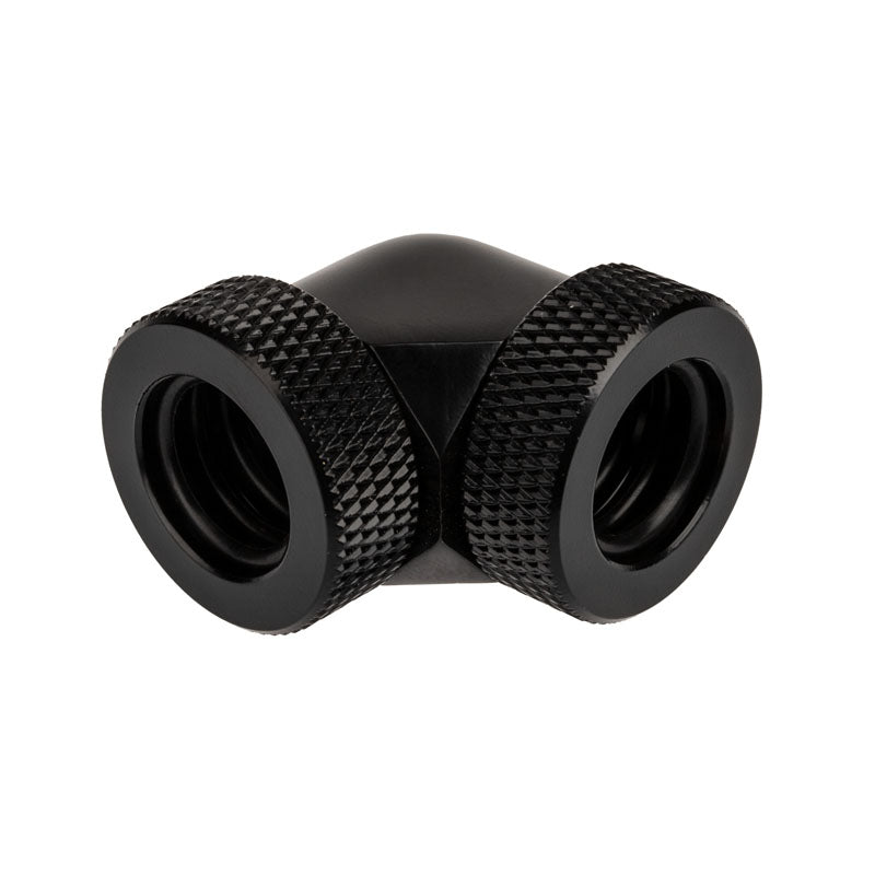 Raijintek Anschluss PELIAS D140906, 14mm, 90 Grad Adapter - 6er-Pack, schwarz