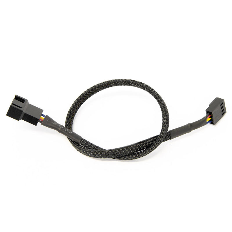 Watercool 4-Pin PWM Verlängerung, schwarz - 30cm
