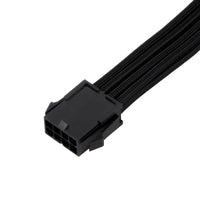 SilverStone EPS 8-Pin zu EPS/ATX 4+4-Pin Kabel, 300mm - schwarz