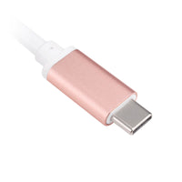 SilverStone SST-EP08P - USB 3.1 Typ-C Adapter auf HDMI/USB Type C/USB Type A - rosa