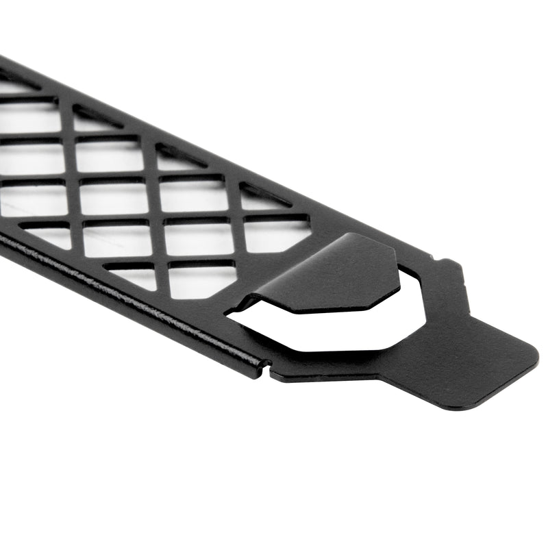 SilverStone SST-Aeroslots-2B - PCI Slotblenden, 4 Stück - schwarz
