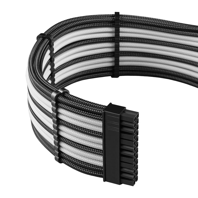 CableMod C-Series PRO ModMesh 12VHPWR Cable Kit für Corsair RM, RMi, RMx (Black Label) - schwarz/weiß