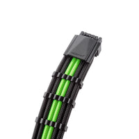 CableMod C-Series PRO ModMesh 12VHPWR Cable Kit für Corsair RM, RMi, RMx (Black Label) - schwarz/hellgrün
