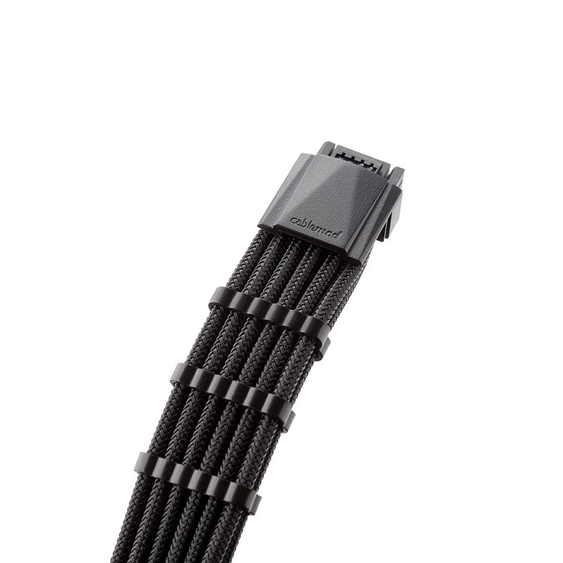 Cablemod PRO ModMesh RT 12VHPWR auf 3x PCI-e Kabel für ASUS/Seasonic/Phanteks - 60cm, schwarz