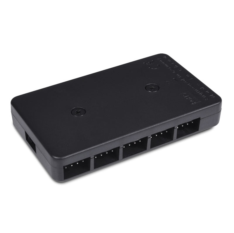 Alphacool Core 10x 4-Pin PWM Splitter - schwarz