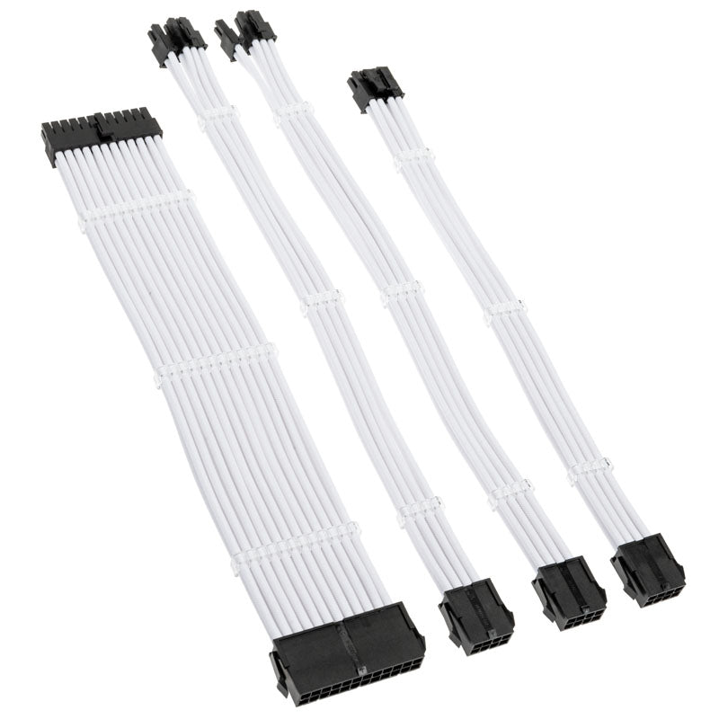 Kolink Core Standard Braided Cable Extension Kit - Brilliant White