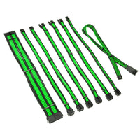 Kolink Core Pro Braided Cable Extension Kit 12V-2x6 Typ 1 - Venom Green