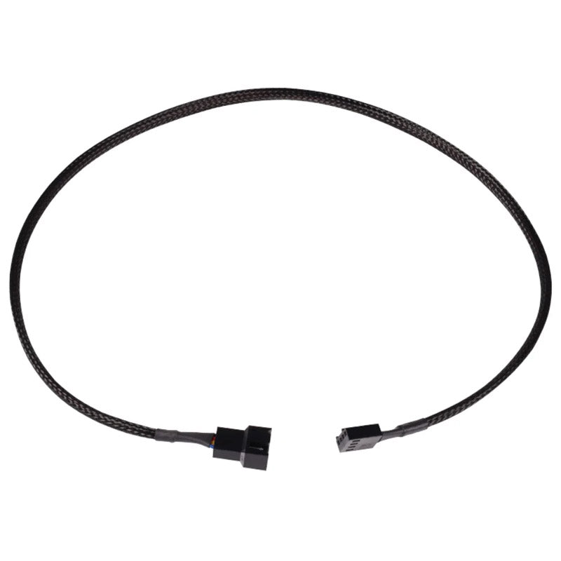 Alphacool Lüfterkabel 4-Pin auf 4-Pin Verlängerung 60cm - schwarz