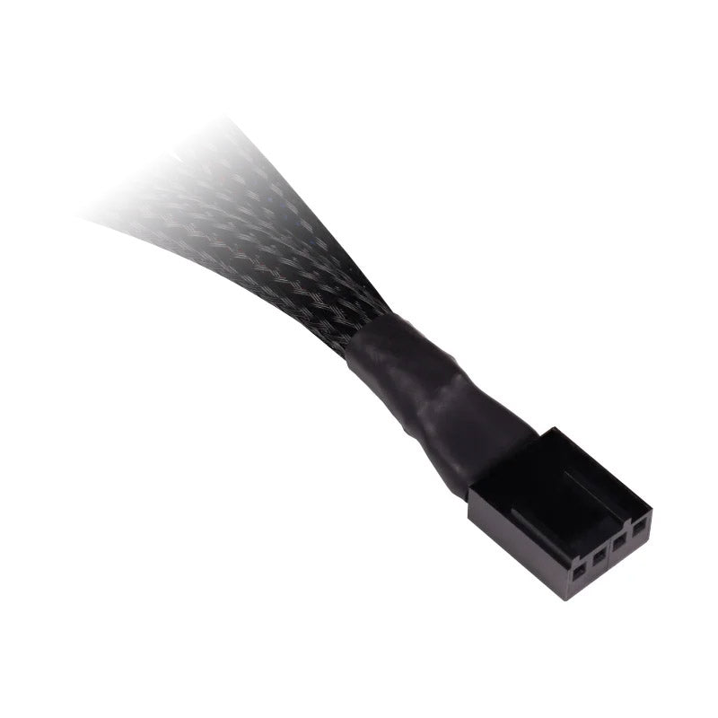 K Alphacool Y-Splitter 4-Pin auf 3x 4-Pin PWM 30cm - schwarz