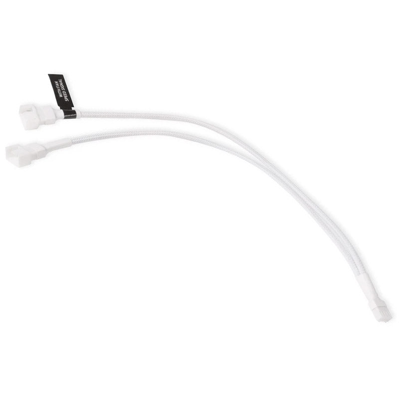 Alphacool Y-Splitter 4-Pin auf 2x 4-Pin PWM 30cm - weiß