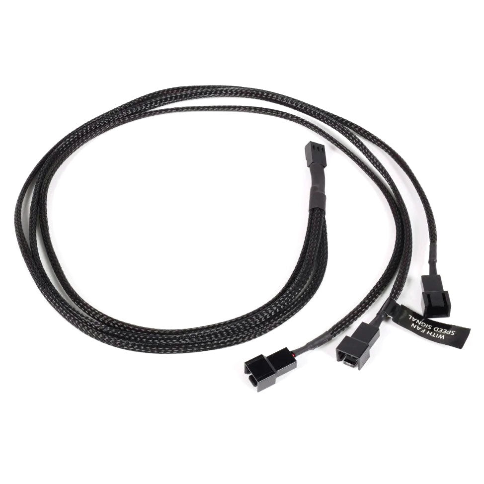 Alphacool Y-Splitter 3-Pin auf 3x 3-Pin - 60 cm