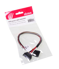 Akasa SATA Stromverlängerung - 30cm