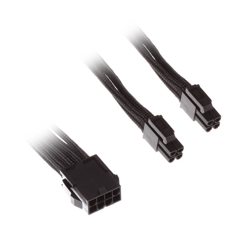 SilverStone 8-Pin-EPS auf 4+4-Pin-ATX/EPS - 300mm schwarz