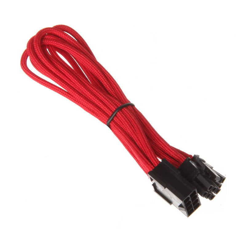 SilverStone 8-Pin-PCIe auf 6+2-Pin-PCIe Verlängerung - 250mm rot