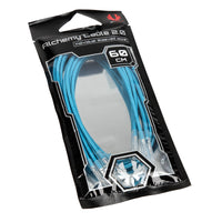 BitFenix Alchemy 2.0 PSU Cable, 5x 60cm - hellblau