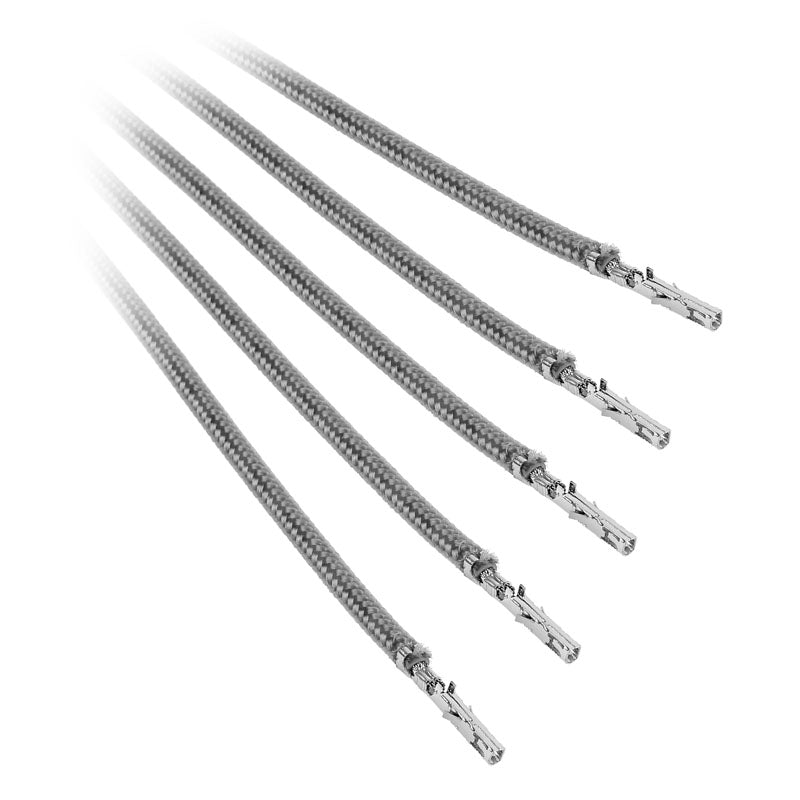 BitFenix Alchemy 2.0 PSU Cable, 5x 20cm - grau