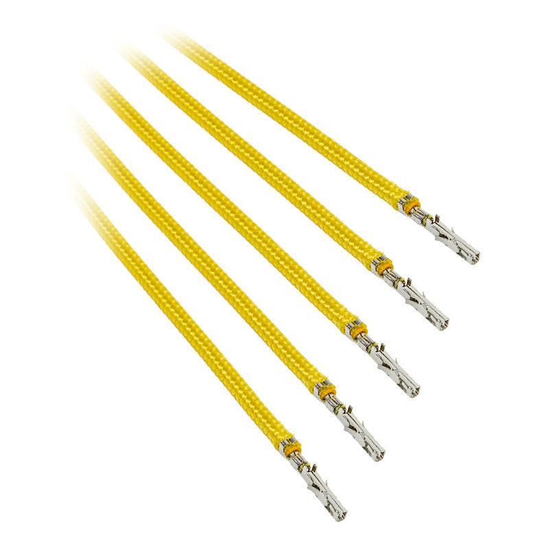 BitFenix Alchemy 2.0 PSU Cable, 5x 40cm - gelb