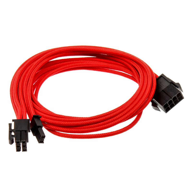PHANTEKS 6+2-Pin PCIe Verlängerung 50cm - sleeved rot